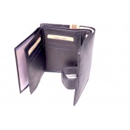 Pánska kožená peňaženka Wild Jitendra PKP001 čierna, hnedá