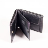 Pánska kožená peňaženka Pragati Gaurav PKP015 čierna