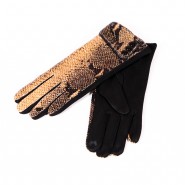 Winter women's textile gloves Valo ZRD002 brown, khaki, light brown, gray