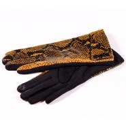 Zimní dámské textilní rukavice Valo ZRD002 hnědá, khaki, světle hnědá, šedá